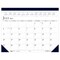 Monthly Academic Calendar Classic Desk Pad, 14 Months (Jul-Aug), 22" x 17"